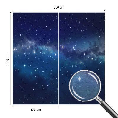 Fotótapéta nappaliba Csillagos éjszaka