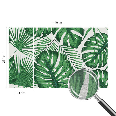 Modern fotótapéta méretre Trópusi levelek