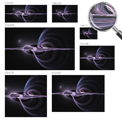 Kép tapéta Kozmikus absztrakció