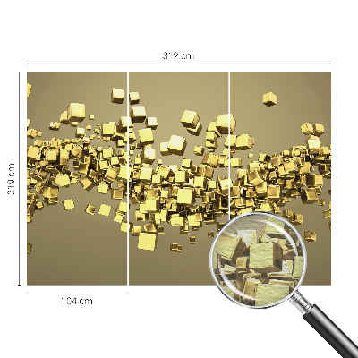 Vlies fotótapéta Kreatív kockák