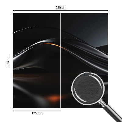 Fotó poszter tapéta Fémes hullámok