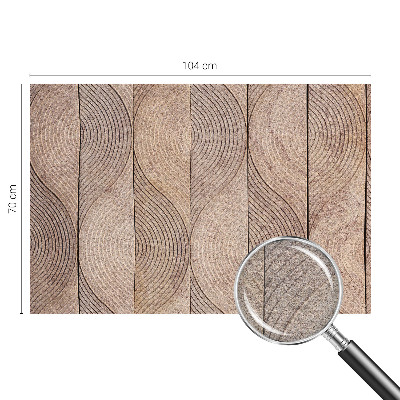 Vlies fotótapéta gyerekszobába Fa hullámai