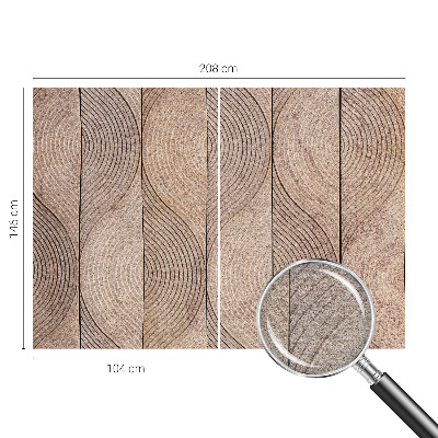 Vlies fotótapéta gyerekszobába Fa hullámai