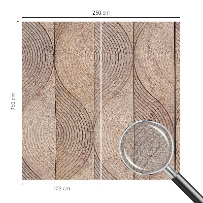 Vlies fotótapéta gyerekszobába Fa hullámai