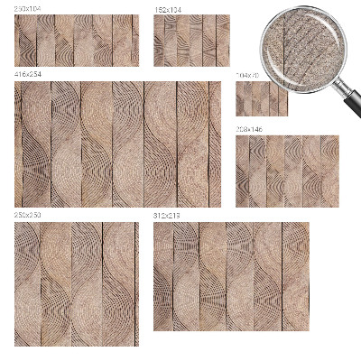 Vlies fotótapéta gyerekszobába Fa hullámai