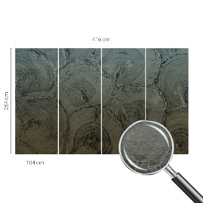 Poszter tapéta falra Fa gyűrűk