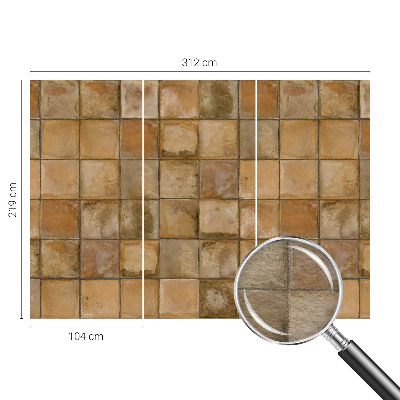 Fali poszter tapéta Rusztikus mozaik