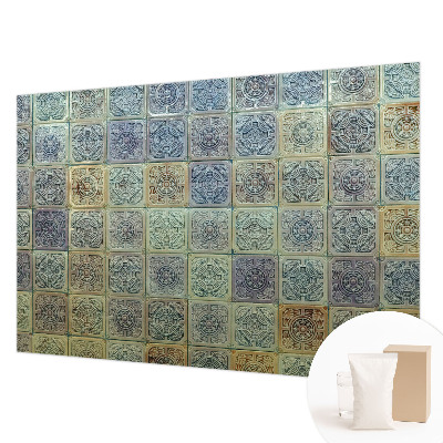 Fotótapéta hálószobába Geometrikus csempék