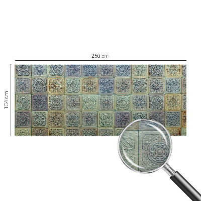 Fotótapéta hálószobába Geometrikus csempék