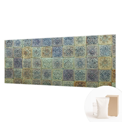 Fotótapéta hálószobába Geometrikus csempék