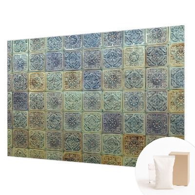 Fotótapéta hálószobába Geometrikus csempék