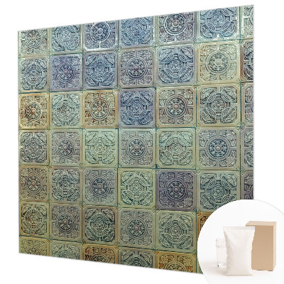 Fotótapéta hálószobába Geometrikus csempék