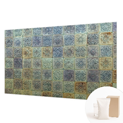 Fotótapéta hálószobába Geometrikus csempék