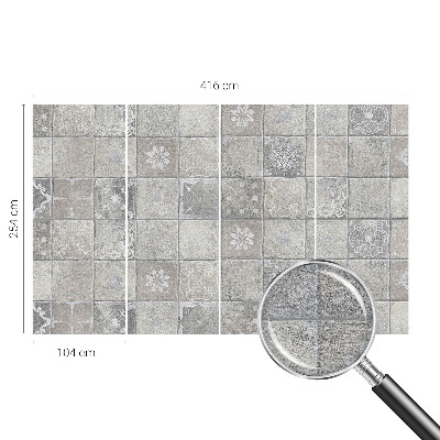 Fotótapéta méretre nappaliba Finom minták