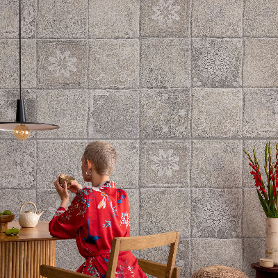 Fotótapéta méretre nappaliba Finom minták