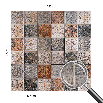 Fotótapéta méretre Díszes csempék