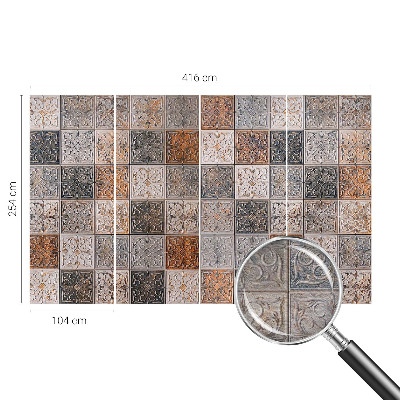 Fotótapéta méretre Díszes csempék