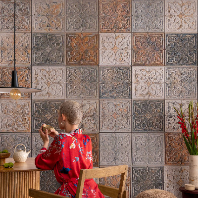 Fotótapéta méretre Díszes csempék