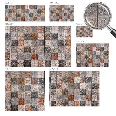 Fotótapéta méretre Díszes csempék