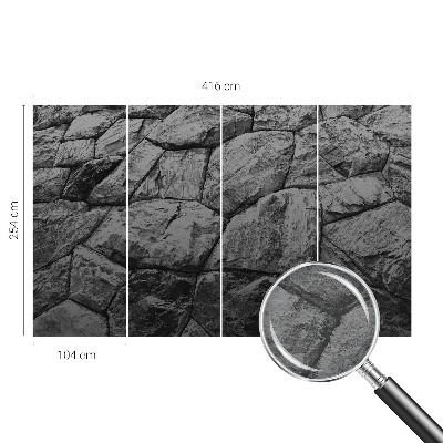 Fotótapéta méretre hálószobába Kő textúrák