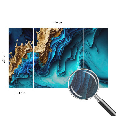 Flíz fotótapéta Energiahullámok