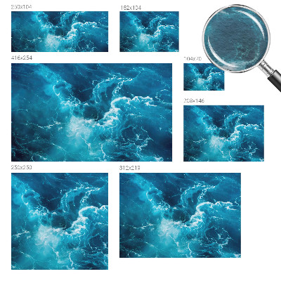 Fotó poszter tapéta Tengeri örvények