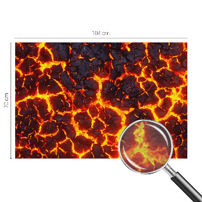 Vlies fotótapéta Erős magma