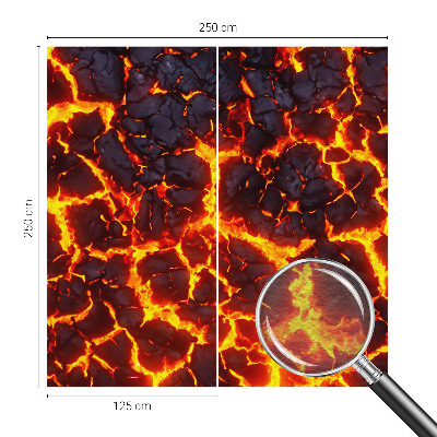 Vlies fotótapéta Erős magma