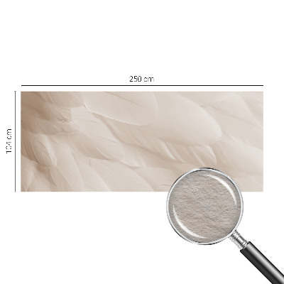 Vlies fotótapéta falra Éteri tollak