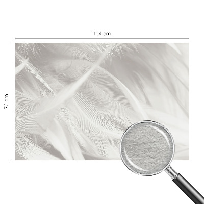 Vlies fotótapéta nappaliba Finom tollak