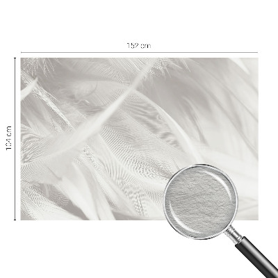 Vlies fotótapéta nappaliba Finom tollak