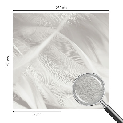 Vlies fotótapéta nappaliba Finom tollak