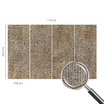 Vlies fotótapéta gyerekszobába Szerkezeti vonalak