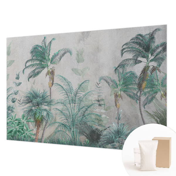 Vlies fotótapéta hálószobába Egzotikus oázis