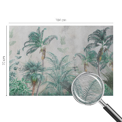 Vlies fotótapéta hálószobába Egzotikus oázis