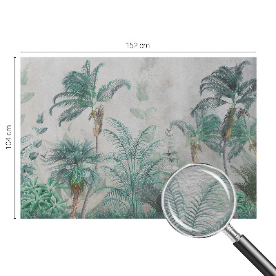 Vlies fotótapéta hálószobába Egzotikus oázis