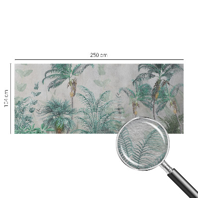 Vlies fotótapéta hálószobába Egzotikus oázis