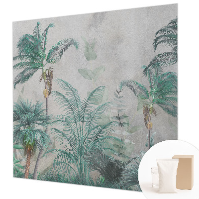 Vlies fotótapéta hálószobába Egzotikus oázis