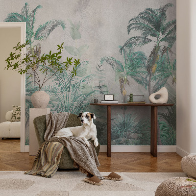 Vlies fotótapéta hálószobába Egzotikus oázis