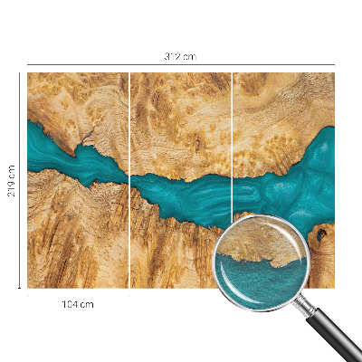 Vlies alapú fotótapéta Fa és gyanta
