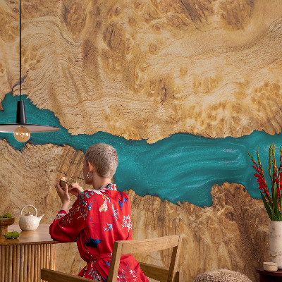 Vlies alapú fotótapéta Fa és gyanta