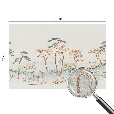 Dekoratív fotótapéta nappaliba Békés táj