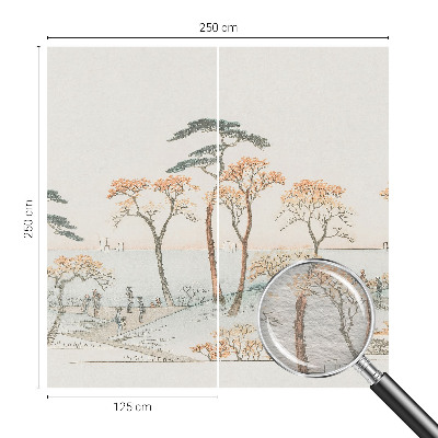 Dekoratív fotótapéta nappaliba Békés táj