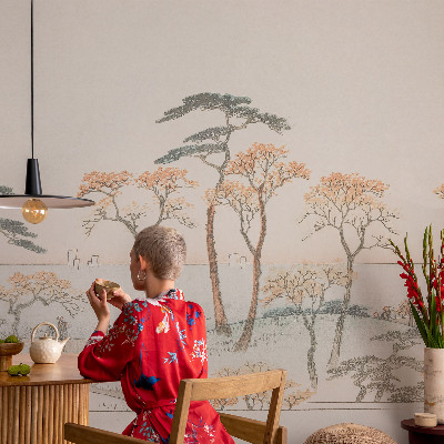 Dekoratív fotótapéta nappaliba Békés táj