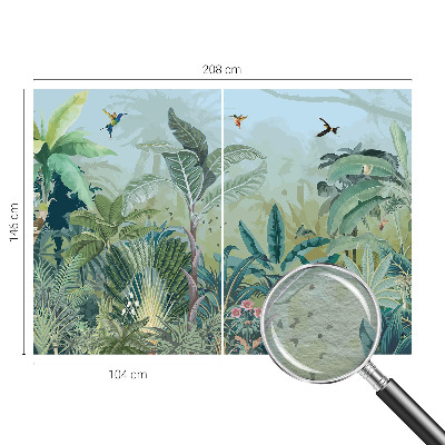 Fotótapéta hálószobába Trópusi természet