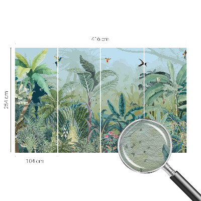 Fotótapéta hálószobába Trópusi természet