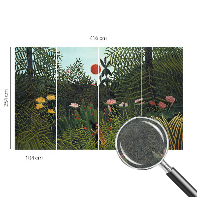 Fotótapéta méretre nappaliba Egzotikus táj