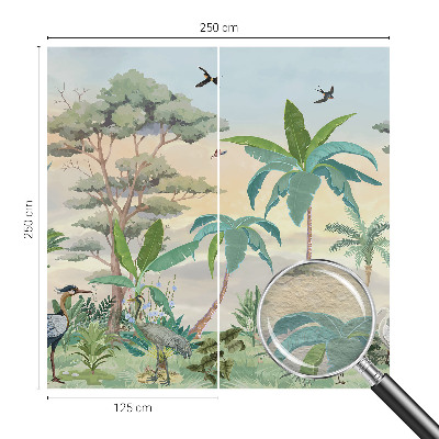 Modern fotótapéta méretre Egzotikus növényvilág