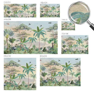 Modern fotótapéta méretre Egzotikus növényvilág