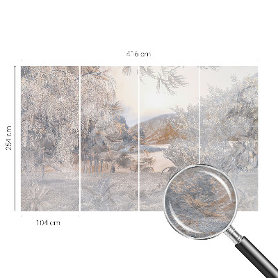 Óriás fotótapéta A finomság természete